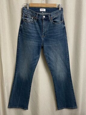 PISTOLA Lennon High Rise Crop Bootcut Jeans Milano Wash Size 27
